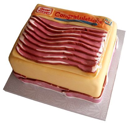 Bacon Graduation Cake The Sugar Syndicate Chicago Bacon Graduation Cake
