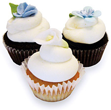 Bridal Shower Mini Cupcakes - The Sugar Syndicate Chicago