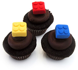 Lego Cupcakes - The Sugar Syndicate Chicago