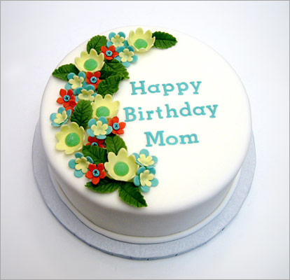 Floral Birthday Cake - The Sugar Syndicate Chicago