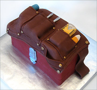 Tool Belt Cake - The Sugar Syndicate Chicago