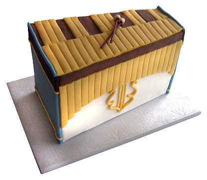 Vibraphone Birthday Cake - The Sugar Syndicate Chicago